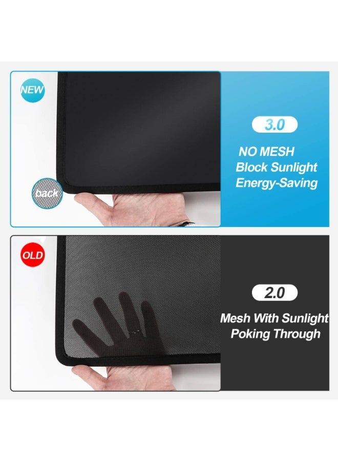 Tesla Model Y Sunshade Roof Sunroof Shade Upgrade 3.0 Accessories 2023 2022 2021 2020(Ice Black) - Image 2